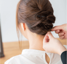 ヘアアレンジ体験